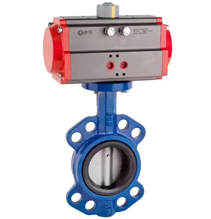 Pneumatic Actuated Butterfly Valve